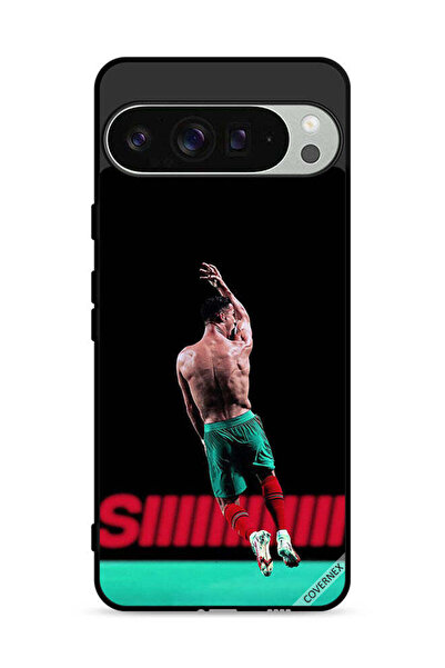 Covernex غطاء حماية لهاتف جوجل بيكسل 9 برو رونالدو في الهواء