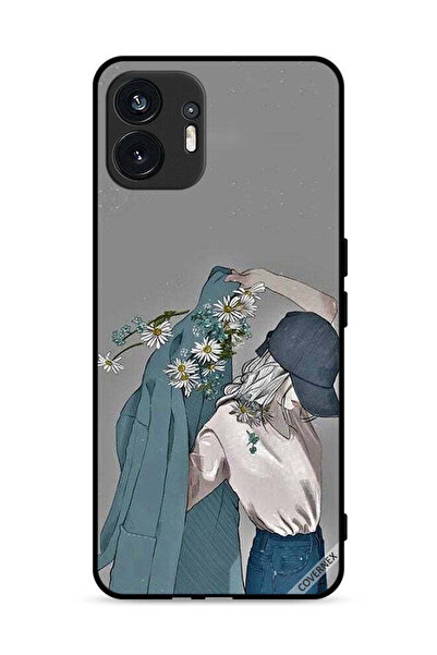 Covernex Nothing Phone (2) 5G Protective Case Cover Cap Girl Wearing Coat Art