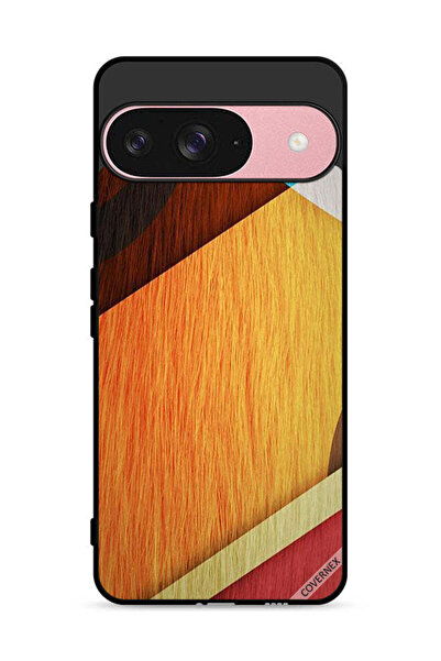 Covernex غطاء حماية لجهاز Google Pixel 9 بملمس خشبي