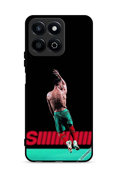 Covernex غطاء حماية لهاتف Honor Play 60 Plus 5G رونالدو في الهواء