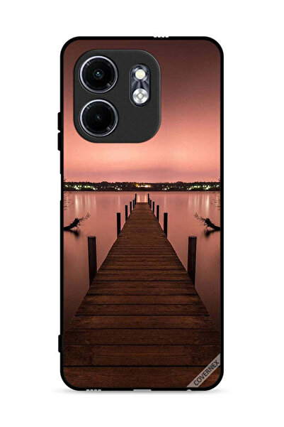 Covernex غطاء حماية لهاتف إنفينيكس سمارت 9 4G بتصميم مسار البحر المسائي