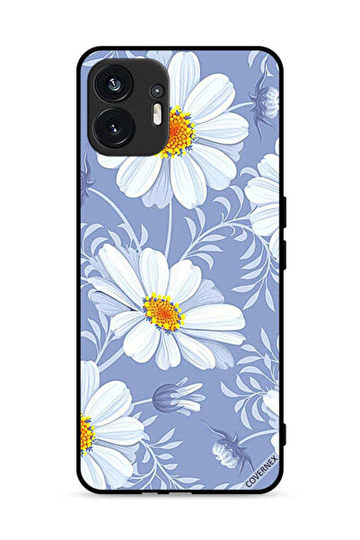 Covernex غطاء حماية لهاتف Nothing Phone (2) 5G بطبعة زهور متفتحة