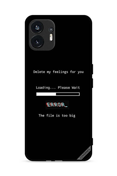 Covernex غطاء حماية لهاتف Nothing Phone (2) 5G مع خلفية شاشة حذف مشاعري تجاهك