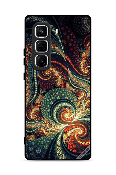 Covernex غطاء حماية لهاتف Infinix Hot 50 Pro Plus 4G بنقشة ماندالا عتيقة