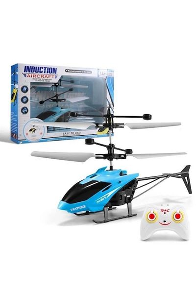 VANTHEIR Mini helicopter for kids VANTHEIR, Remote Control, Dynamic Gyroscope Control System, LED Lights, +14
