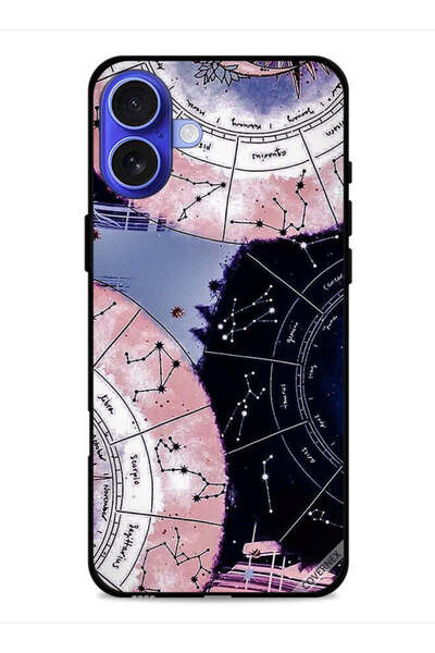 Covernex غطاء حماية لجهاز Apple iPhone 16 Plus بخلفية الأبراج والتنجيم