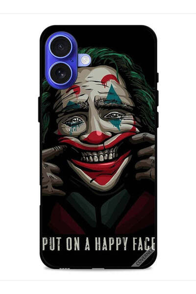 Covernex غطاء حماية لجهاز آيفون 16 من آبل يحمل صورة وجه سعيد