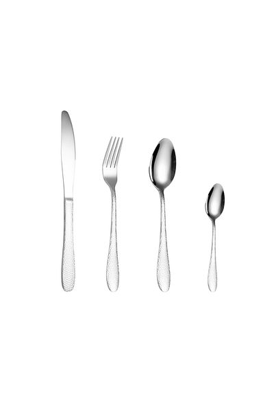 Trendy's 48-piece stainless steel cutlery set, TRENDY'S, chrome