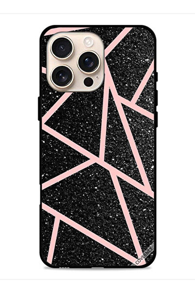 Covernex غطاء حماية لجهاز Apple iPhone 16 Pro Max بنقشة لامعة ومسارات