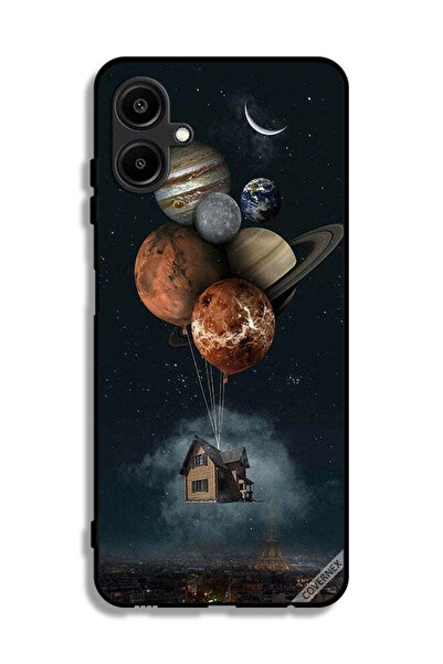 Covernex غطاء حماية لهاتف Samsung Galaxy M06 5G بتصميم Balloon Planets Takes ...