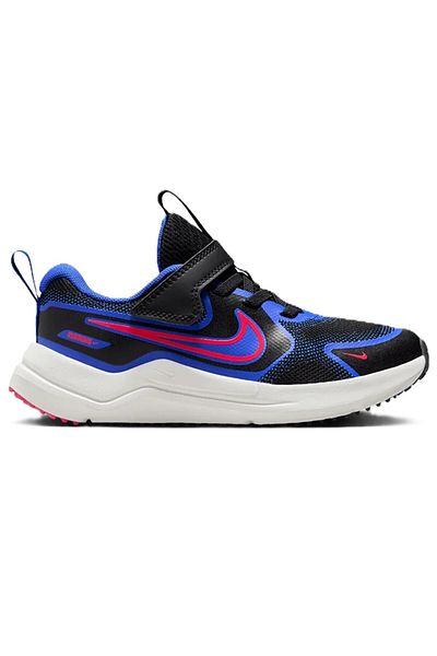 Nike Cosmic Runner Pantofi de mers pentru copii Pantofi de alergare pentru copii cu șireturi elastice Negri