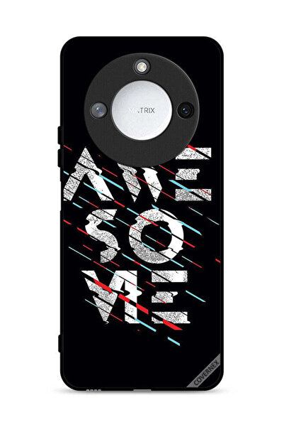 Covernex غطاء حماية لهاتف Honor X9c Smart 5G بكلمة خطية رائعة