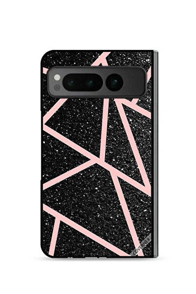Covernex غطاء حماية لهاتف Google Pixel Fold 5G بنقشة لامعة ومسارات