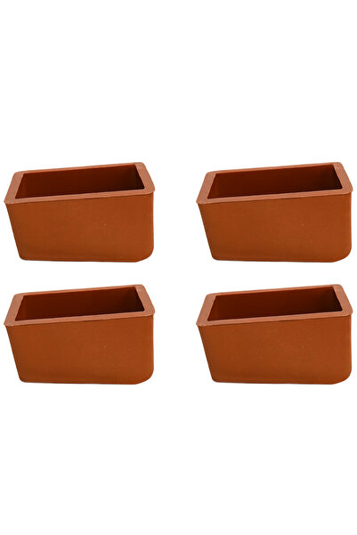 ASVERA Elmas Serisi – Merdiven Ayak Takozu Takımı | 20x30 & 20x40 mm Kaydırmaz Plastik Pabuç (1 Takım)