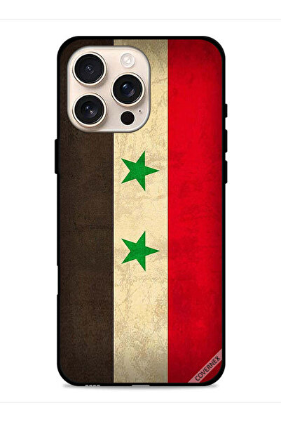 Covernex غطاء حماية لجهاز آيفون 16 برو من آبل، علم سوريا