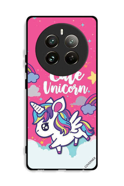 Covernex غطاء حماية لجهاز Realme 12 Pro Plus 5G بتصميم وحيد القرن اللطيف