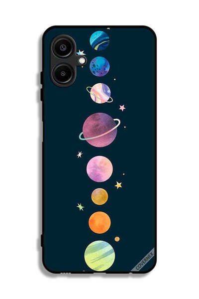 Covernex غطاء حماية لهاتف سامسونج جالاكسي M06 5G بتصميم الكواكب في صف واحد