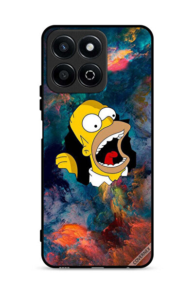 Covernex غطاء حماية لهاتف Honor Play 60 Plus 5G بتصميم سيمبسون