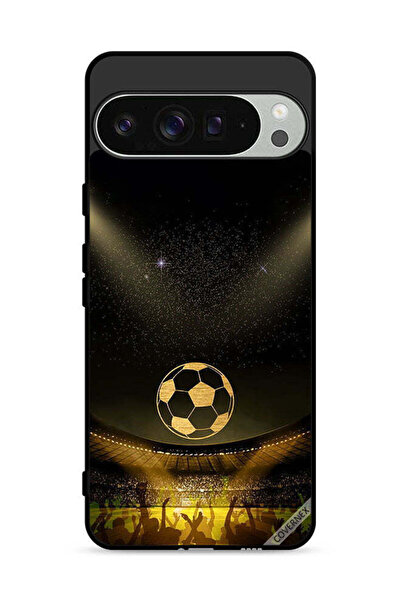Covernex غطاء حماية لجهاز Google Pixel 9 Pro بخلفية فيلم كرة قدم كلاسيكية بال...