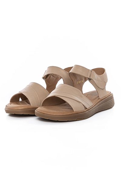 Berliner Women's Sandals with Low Sole 53303 Peach |