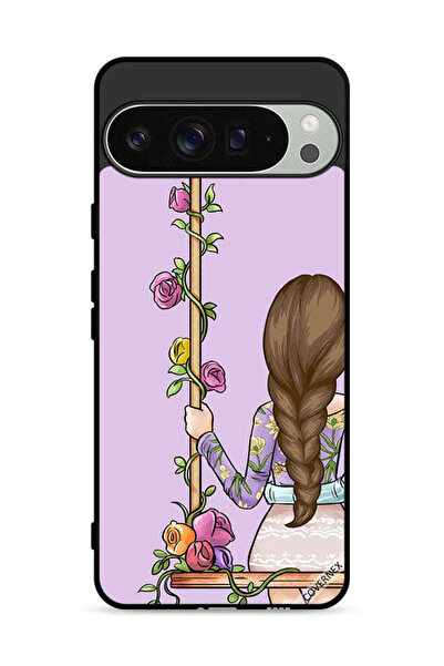Covernex غطاء حماية لهاتف Google Pixel 9 Pro XL بخلفية فتاة BFF