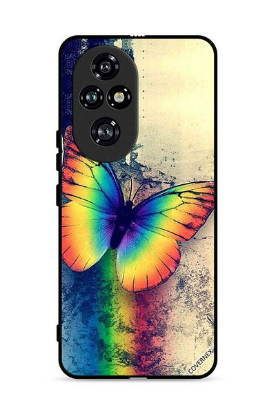 Covernex Honor 200 Pro 5G Protective Case Cover Vintage Rainbow Butterfly