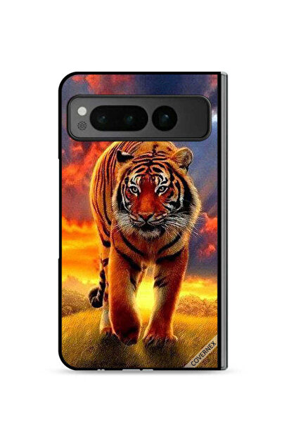 Covernex غطاء حماية لهاتف Google Pixel Fold 5G بتصميم فهد يمشي