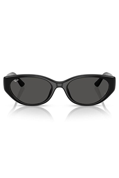 Ray-Ban Rayban Women's Sunglasses 4457D 6677/87 55-19, Cat Eye Black Acetate Frame