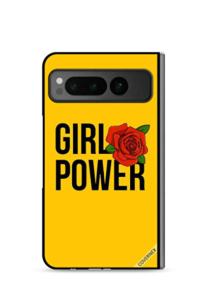 Covernex غطاء حماية لهاتف جوجل بيكسل فولد 5G بتصميم فتاة القوة