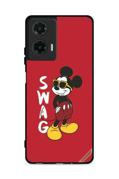 Covernex غطاء حماية لهاتف موتورولا موتو جي 35 5G بتصميم ميكي ماوس من Swag
