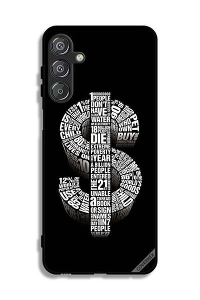 Covernex غطاء حماية لهاتف سامسونج جالاكسي M16 5G بطبعة دولار الخط