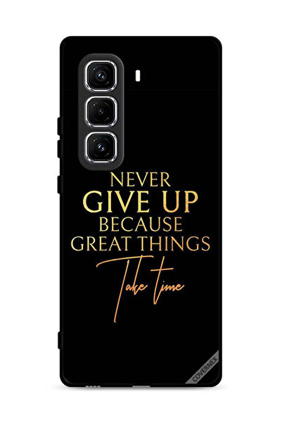 Covernex غطاء حماية لهاتف Infinix Hot 50 Pro Plus 4G لا تستسلم أبدًا لأن الأش...