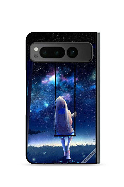 Covernex غطاء حماية لهاتف جوجل بيكسل فولد 5G - فتاة حزينة