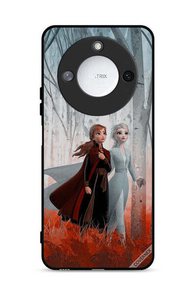 Covernex غطاء حماية لهاتف Honor X60 5G بنقشة الأخوات المتجمدات