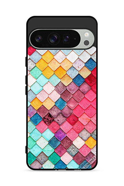 Covernex غطاء حماية لجهاز Google Pixel 9 Pro XL بنمط مربع ماسي