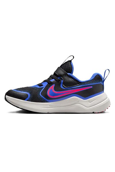 Nike Cosmic Runner Pantofi de mers pentru copii Pantofi de alergare pentru copii cu șireturi elastice Negri