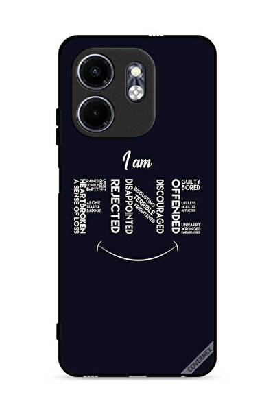 Covernex غطاء حماية لهاتف إنفينيكس سمارت 9 4G بطبعة "أنا بخير"