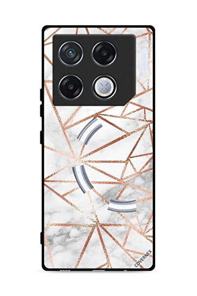 Covernex غطاء حماية لهاتف Infinix GT 20 Pro 5G بنمط رخامي وورق جدران