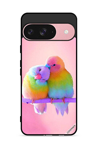 Covernex غطاء حماية لجهاز Google Pixel 9 بنقشة طيور لطيفة
