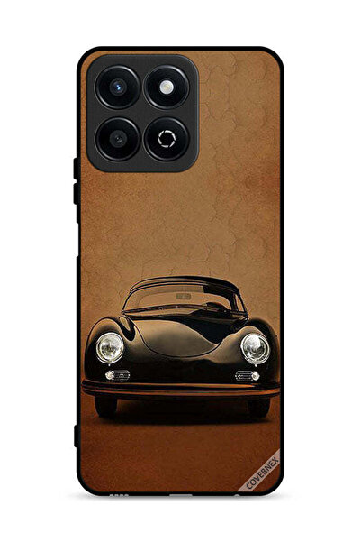 Covernex غطاء حماية لهاتف Honor Play 60 Plus 5G بتصميم سيارة كلاسيكية