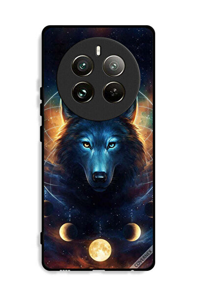 Covernex غطاء حماية لجهاز Realme 12 Pro Plus 5G بتصميم ذئب في الفضاء