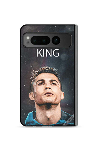 Covernex غطاء حماية لهاتف جوجل بيكسل فولد 5G رونالدو الملك
