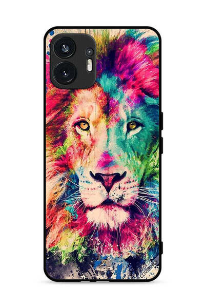 Covernex Nothing Phone (2) 5G Protective Case Cover Lion Paint Art