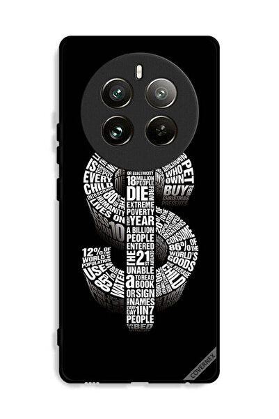 Covernex غطاء حماية لهاتف Realme 12 Pro 5G بطبعة دولار الخط