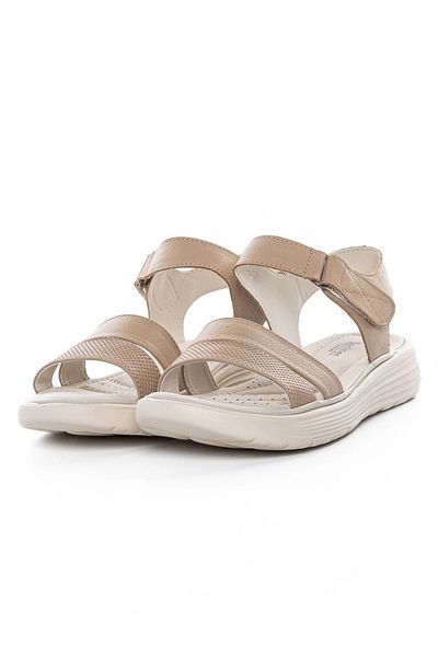 Berliner Women's Sandals with Low Sole 56687 Peach |