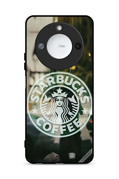 Covernex غطاء حماية لهاتف Honor X9c Smart 5G - محبو قهوة ستاربكس