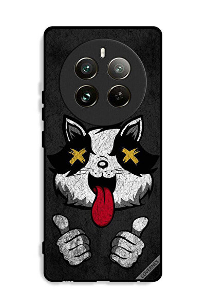 Covernex غطاء حماية لهاتف Realme 12 Pro 5G بتصميم قطة مارشميلو