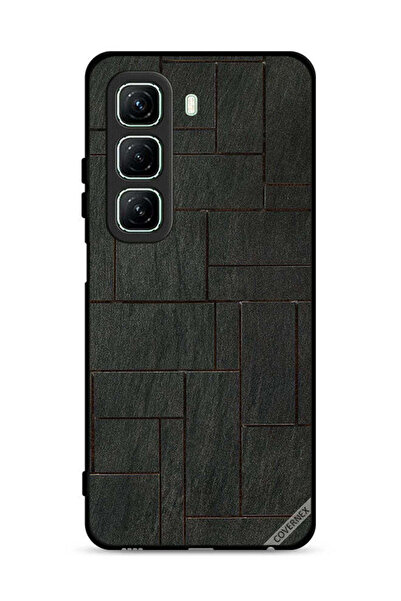 Covernex غطاء حماية لهاتف Infinix Hot 50 5G بنقشة حائط حجرية
