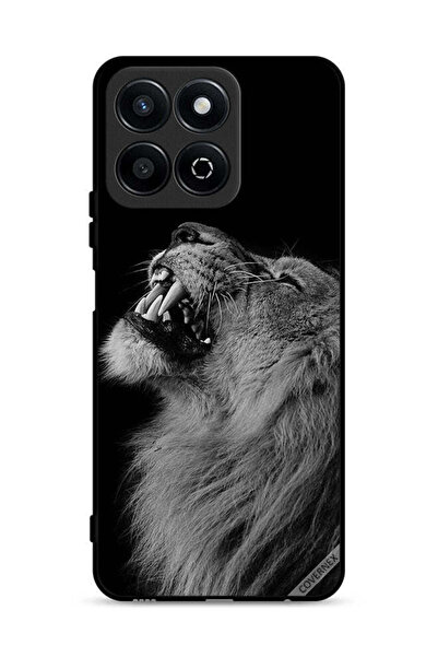 Covernex غطاء حماية لهاتف Honor Play 60 Plus 5G بتصميم الأسد المبهج