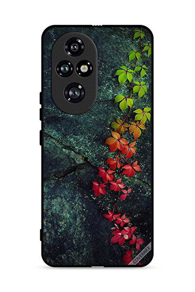 Covernex غطاء حماية لهاتف Honor 200 Pro 5G بأوراق جميلة
